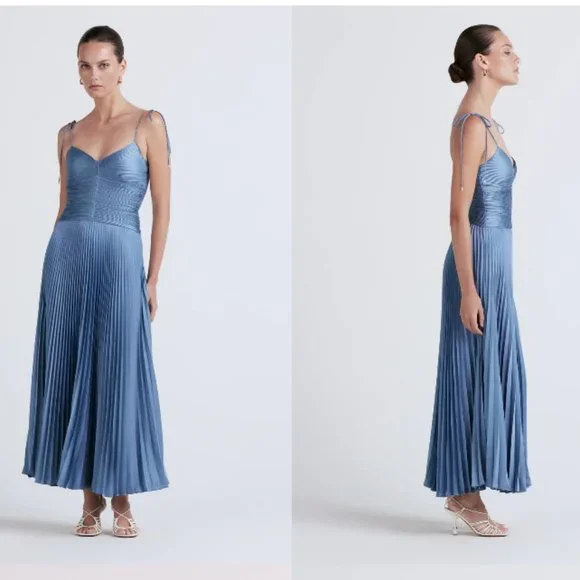 La Rochelle Pleated Dress